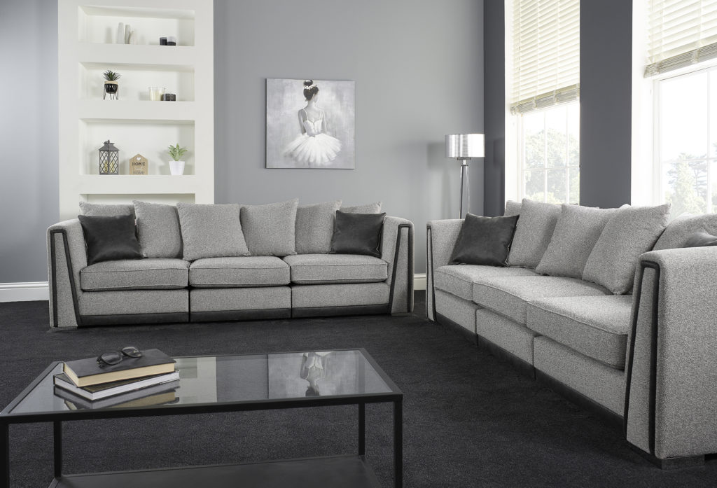 Edinburgh 3&3 Seater Sofas Carpet Monster