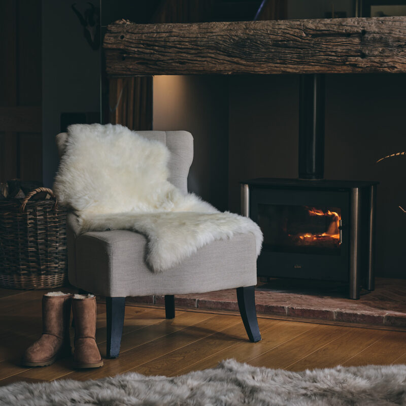 Gold Star Natural Longwool Rug