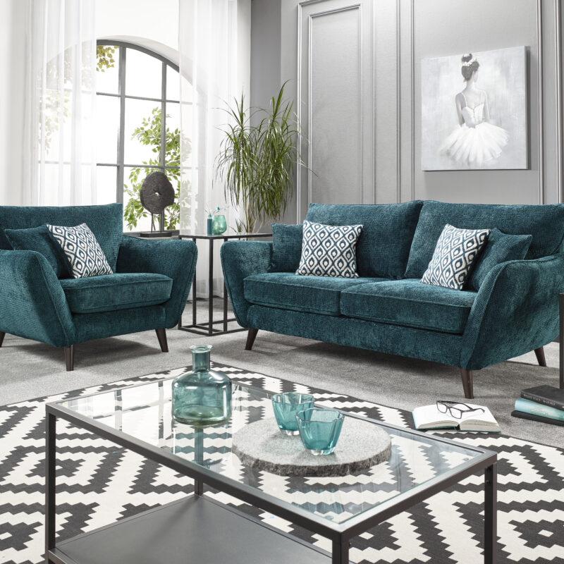 Scs teal sofa hotsell